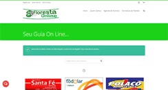 Desktop Screenshot of florestaonline.com.br