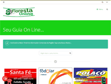 Tablet Screenshot of florestaonline.com.br